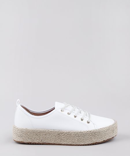 Tenis-Feminino-Beira-Rio-Conforto-Flatform-com-Cadarco-em-Lurex-Branco-9823678-Branco_1