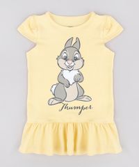 Vestido-Infantil-Tambor-Bambi-com-Babado-Manga-Curta-Amarelo-9742284-Amarelo_1