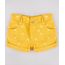 Short-de-Sarja-Infantil-Estampado-Floral-com-Babado-Mostarda-9754252-Mostarda_1