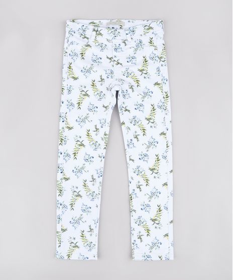 Calca-de-Sarja-Infantil-Estampada-Floral--Off-White-9744269-Off_White_1