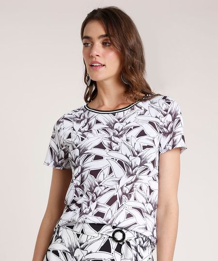 Blusa-Feminina-Agua-de-Coco-Estampada-Bromelias-Manga-Curta-Decote-Redondo-Branca-9762769-Branco_1 Blusa-Feminina-Agua-de-Coco-Estampada-Bromelias-Manga-Curta-Decote-Redondo-Branca-9762769-Branco_1