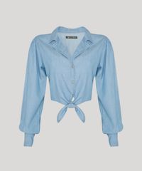Camisa-Jeans-Feminina-Agua-de-Coco-Cropped-com-No-Manga-Longa-Azul-Claro-9809280-Azul_Claro_5