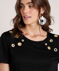 Blusa-Feminina-Agua-de-Coco-com-Ilhos-Manga-Curta-Decote-Redondo-Preta-9762778-Preto_4