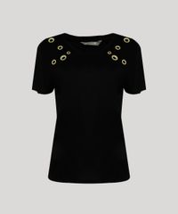 Blusa-Feminina-Agua-de-Coco-com-Ilhos-Manga-Curta-Decote-Redondo-Preta-9762778-Preto_5
