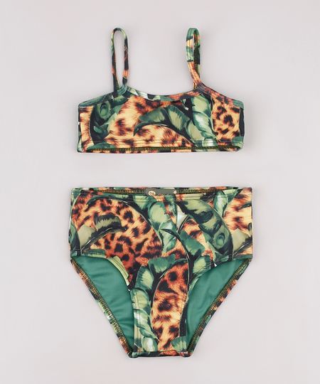 Biquini-Infantil-Agua-de-Coco-Estampado-Bananeira-Animal-Print-Onca-com-Protecao-UV50--Caramelo-9776563-Caramelo_1