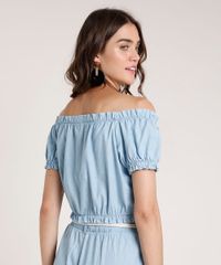 Blusa-Jeans-Feminina-Agua-de-Coco-Tal-Mae-Tal-Filha-Cropped-Ombro-a-Ombro-Manga-Curta-Azul-Claro-9809278-Azul_Claro_2