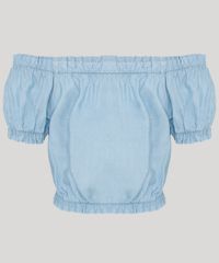 Blusa-Jeans-Feminina-Agua-de-Coco-Tal-Mae-Tal-Filha-Cropped-Ombro-a-Ombro-Manga-Curta-Azul-Claro-9809278-Azul_Claro_6