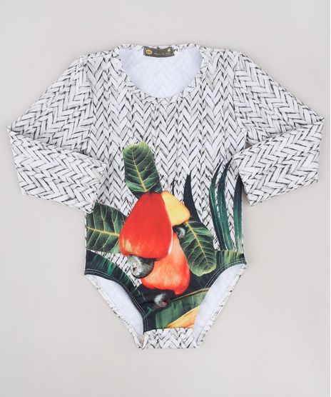 Maio-Body-Infantil-Agua-de-Coco-Estampado-Cesto-de-Frutas-Manga-Longa-com-Protecao-UV50--Off-White-9776560-Off_White_1