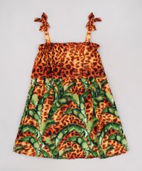 Vestido-Infantil-Agua-de-Coco-Tal-Mae-Tal-Filha-Bananeira-Animal-Print-Onca-Alcas-Finas-Caramelo-9780811-Caramelo_1 Vestido-Infantil-Agua-de-Coco-Tal-Mae-Tal-Filha-Bananeira-Animal-Print-Onca-Alcas-Finas-Caramelo-9780811-Caramelo_1