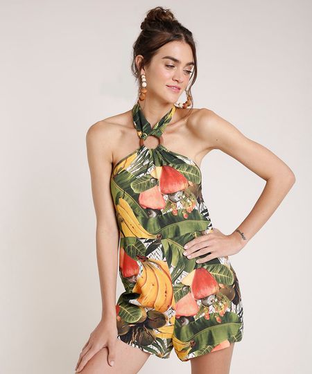 Macaquinho-Feminino-Agua-de-Coco-Frente-Unica-Estampado-Cesto-de-Frutas-Verde-Escuro-9681133-Verde_Escuro_1