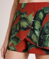 Short-Feminino-Agua-de-Coco-Estampado-Bananeira-com-Sobreposicao-Cobre-9677877-Cobre_4