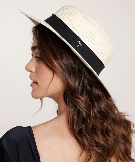 Chapeu-Feminino-Agua-de-Coco-com-Faixa-Bege-Claro-9715218-Bege_Claro_1