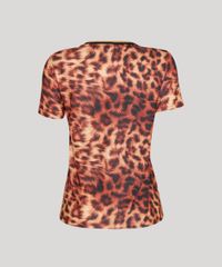 Blusa-Feminina-Agua-de-Coco-Tal-Mae-Tal-Filha-Estampada-Animal-Print-Onca-Manga-Curta-Decote-Redondo-Caramelo-9762776-Caramelo_6