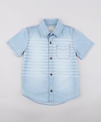 Camisa-Jeans-Infantil-Listrada-com-Bolso-Manga-Curta-Azul-Claro-9761849-Azul_Claro_1