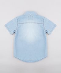 Camisa-Jeans-Infantil-Listrada-com-Bolso-Manga-Curta-Azul-Claro-9761849-Azul_Claro_2