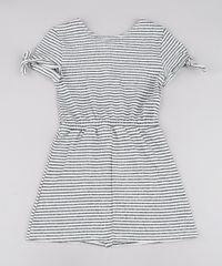 Vestido-Infantil-em-Moletom-Listrado-com-Laco-Manga-Curta-Off-White-9748635-Off_White_2