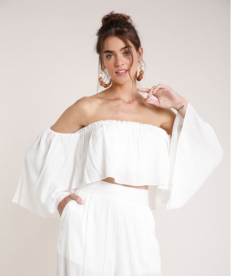 Blusa-Feminina-Agua-de-Coco-Cropped-Ombro-a-Ombro-Listrada-com-Lurex-Manga-7-8-Off-White-9677890-Off_White_1