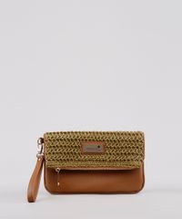 Bolsa-Clutch-Feminina-Agua-de-Coco-Media-com-Palha-e-Alca-de-Mao-Removivel-Caramelo-9705684-Caramelo_1