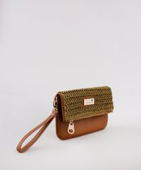 Bolsa-Clutch-Feminina-Agua-de-Coco-Media-com-Palha-e-Alca-de-Mao-Removivel-Caramelo-9705684-Caramelo_3