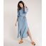 Vestido-Chemise-Jeans-Feminino-Triya-Longo-com-Cadarco-Manga-3-4-Azul-Claro-9809266-Azul_Claro_1