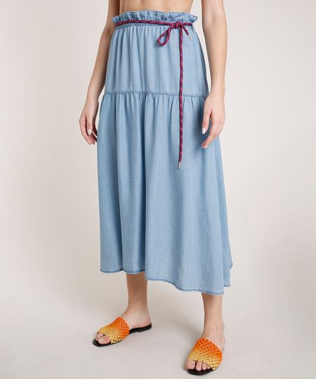 Saia-Jeans-Feminina-Triya-Midi-com-Cadarco-Azul-Claro-9810531-Azul_Claro_1 Saia-Jeans-Feminina-Triya-Midi-com-Cadarco-Azul-Claro-9810531-Azul_Claro_1