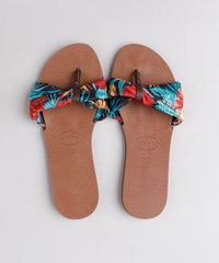 Rasteira-Feminina-Havaianas-You-St--Tropez-Estampado-Floral-Marrom-9716608-Marrom_3