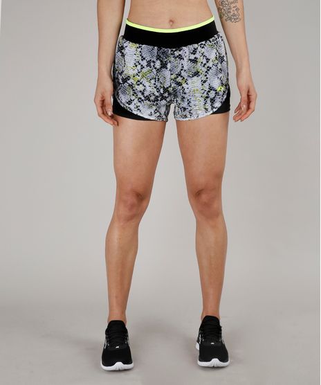Short-Feminino-Running-Esportiva-Ace-Estampado-Animal-Print--Kaki-9654153-Kaki_1