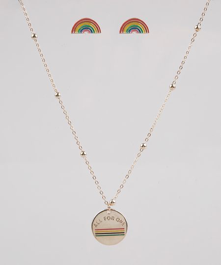 Kit-de-Brinco---Colar-Feminino-Folheados-Arco-Iris--Dourado-9657461-Dourado_1 Kit-de-Brinco---Colar-Feminino-Folheados-Arco-Iris--Dourado-9657461-Dourado_1