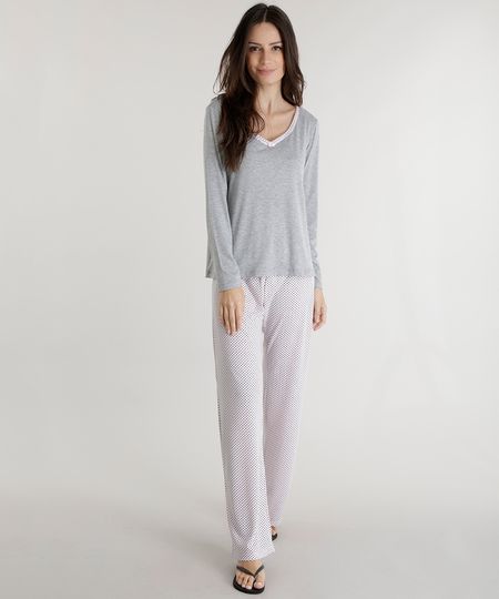 Pijama-Estampado-de-Poas-Cinza-Mescla-8573026-Cinza_Mescla_1 Pijama-Estampado-de-Poas-Cinza-Mescla-8573026-Cinza_Mescla_1