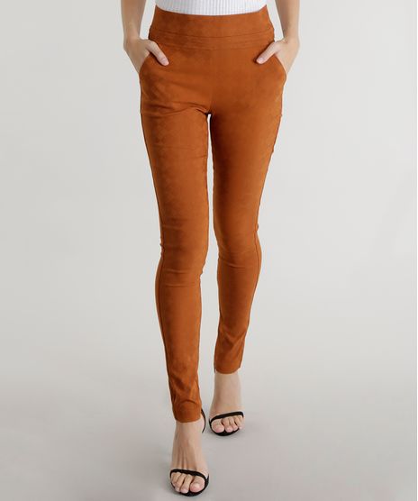 Calca-Legging-em-Jacquard-Estampada-Caramelo-8234187-Caramelo_1
