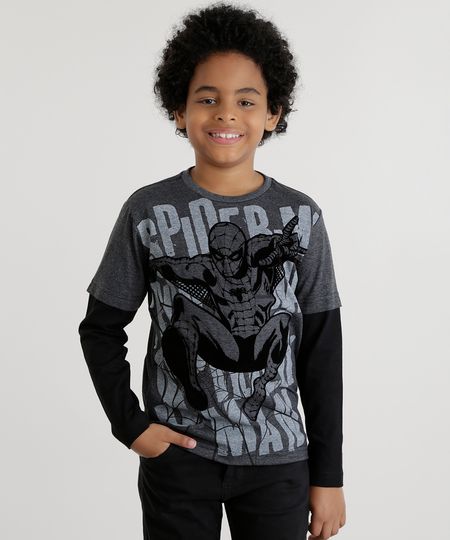 Camiseta-Homem-Aranha-Cinza-Mescla-Escuro-8558533-Cinza_Mescla_Escuro_1 Camiseta-Homem-Aranha-Cinza-Mescla-Escuro-8558533-Cinza_Mescla_Escuro_1