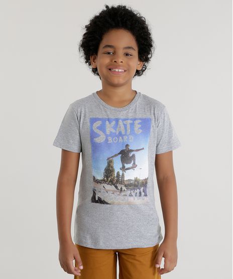 Camiseta--Skate-Board--Cinza-Mescla-8539371-Cinza_Mescla_1