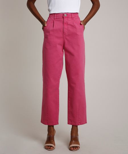 Calca-de-Sarja-Feminina-Mindset-com-Bolsos-Pink-9843832-Pink_1 Calca-de-Sarja-Feminina-Mindset-com-Bolsos-Pink-9843832-Pink_1