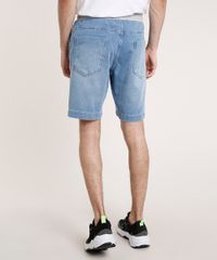 Bermuda-Jeans-Masculina-Slim-com-Cordao-Azul-Claro-9767318-Azul_Claro_4