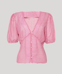 Blusa-Feminina-Mindset-Estampada-Xadrez-Vichy-Manga-Bufante-Decote-V-Rosa-9847433-Rosa_5