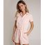 Macaquinho-de-Sarja-Feminino-com-Amarracao-Manga-Curta--Rose-9766727-Rose_1