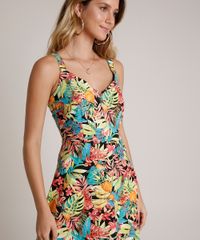Vestido-Feminino-Midi-em-Linho-Estampado-Natureza-com-Transpasse-e-Vazado-Alcas-Medias-Preto-9640595-Preto_4