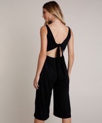 Macacao-Feminino-Pantacourt-com-Amarracao-e-Botoes-Alcas-Medias-Preto-9780274-Preto_2