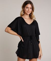 Saida-de-Praia-Kaftan-Curta-com-Amarracao-Manga-Curta-Preta-9661431-Preto_1