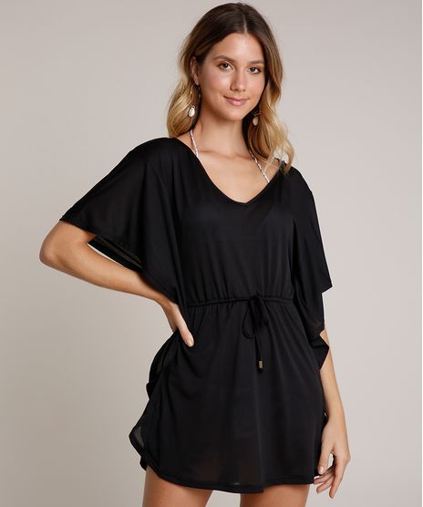 Saida-de-Praia-Kaftan-Curta-com-Amarracao-Manga-Curta-Preta-9661431-Preto_1