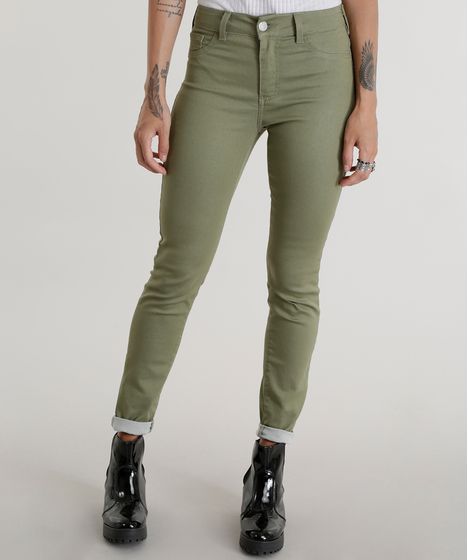 jeans verde