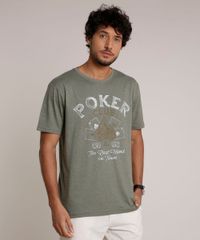 Camiseta-Masculina--Poker-Club--Manga-Curta-Gola-Careca-Verde-9743694-Verde_1