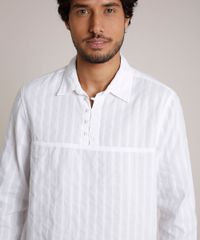 Bata-Masculina-Comfort-Texturizada-com-Botoes-Manga-Longa-Off-White-9642353-Off_White_4