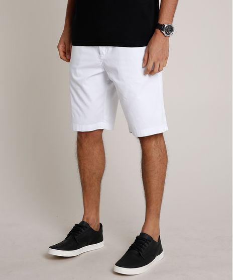 Bermuda-de-Sarja-Masculina-Reta-Alfaiatada-Branca-9778522-Branco_1