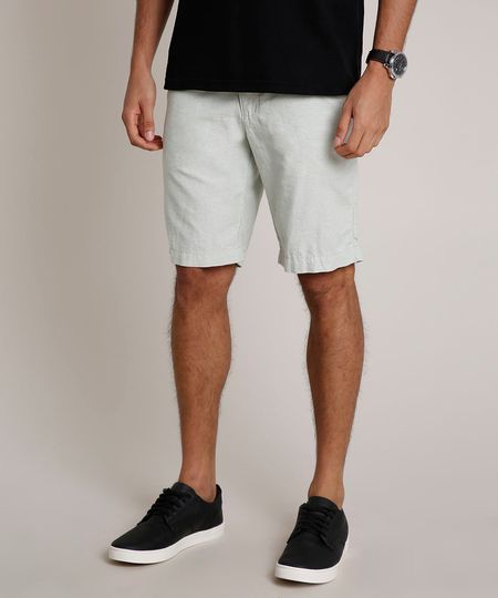 Bermuda-Masculina-Reta-Alfaiatada-com-Linho-Verde-Claro-9754109-Verde_Claro_1