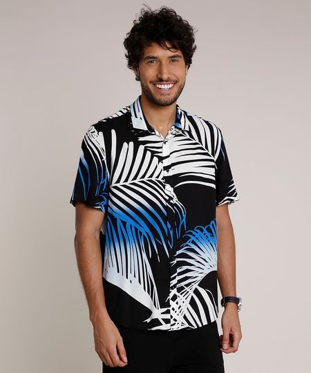 Camisa-Masculina-Relaxed-Estampada-de-Folhagem-Manga-Curta-Preta-9657168-Preto_1 Camisa-Masculina-Relaxed-Estampada-de-Folhagem-Manga-Curta-Preta-9657168-Preto_1