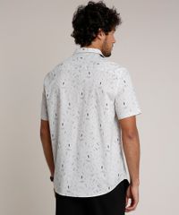 Camisa-Masculina-Relaxed-Estampada-Manga-Curta-Cinza-Claro-9657167-Cinza_Claro_2