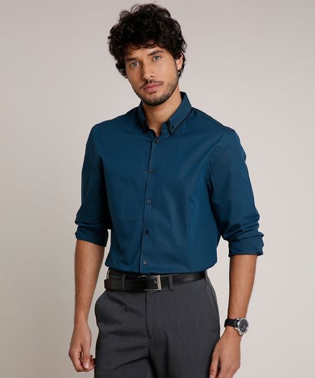 Camisa-Masculina-Comfort-Manga-Longa-Azul-Petroleo-9509135-Azul_Petroleo_1