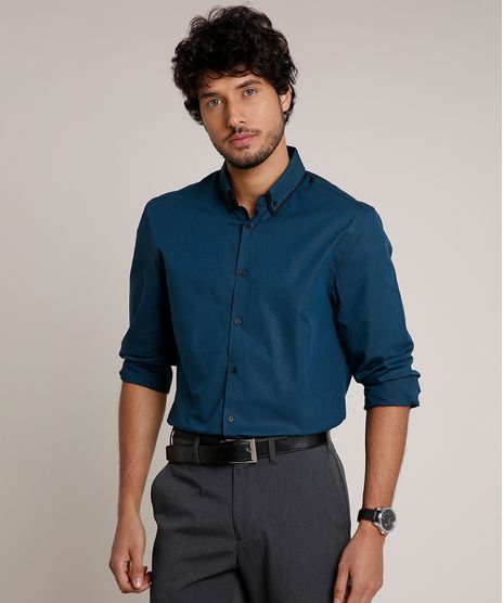 Camisa-Masculina-Comfort-Manga-Longa-Azul-Petroleo-9509135-Azul_Petroleo_1