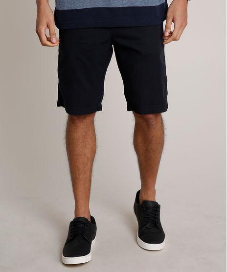 Bermuda-de-Sarja-Masculina-Reta-Alfaiatada-Azul-Marinho-9778477-Azul_Marinho_1